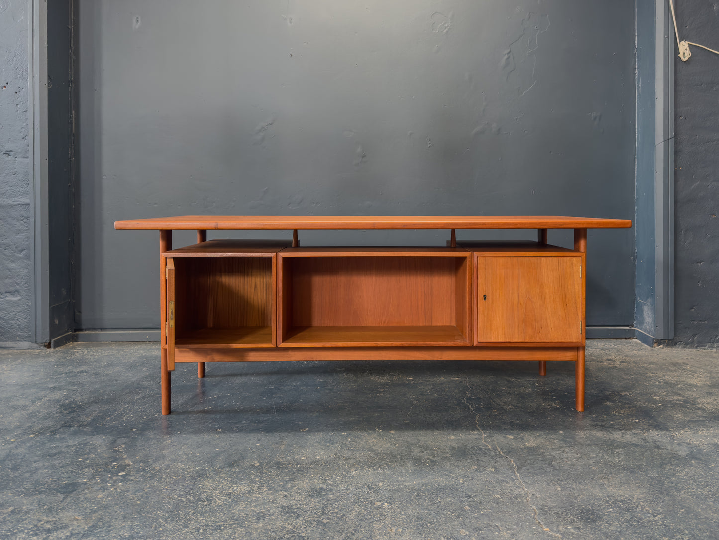 Kai Kristiansen Large Teak Desk