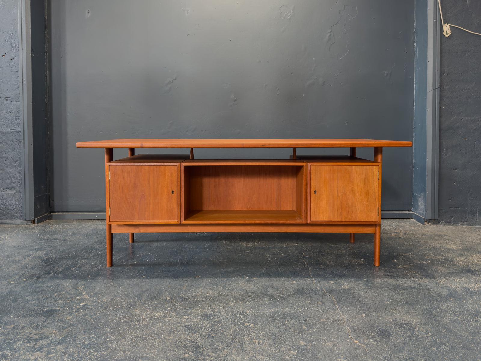 Kai Kristiansen Large Teak Desk