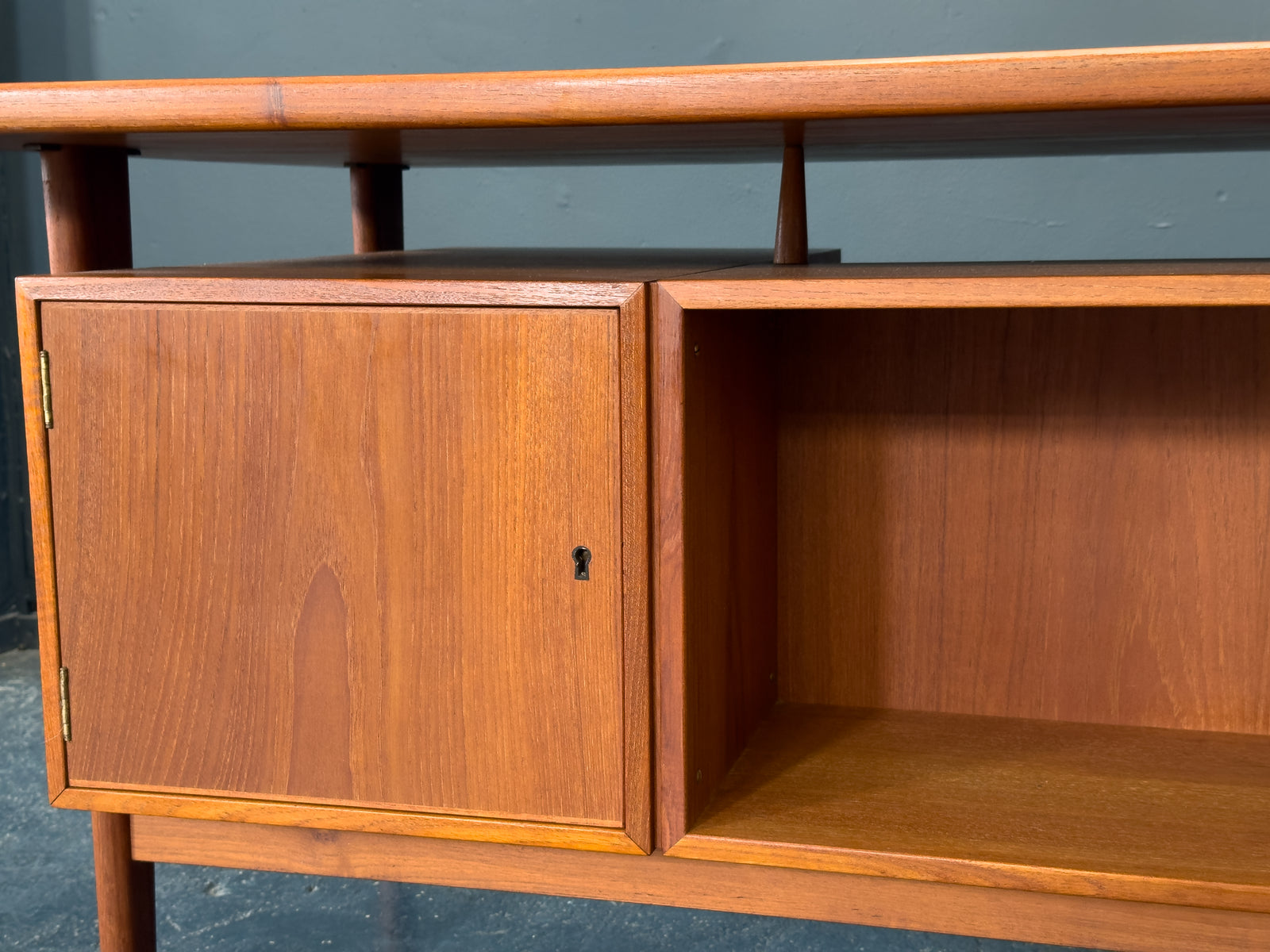 Kai Kristiansen Large Teak Desk