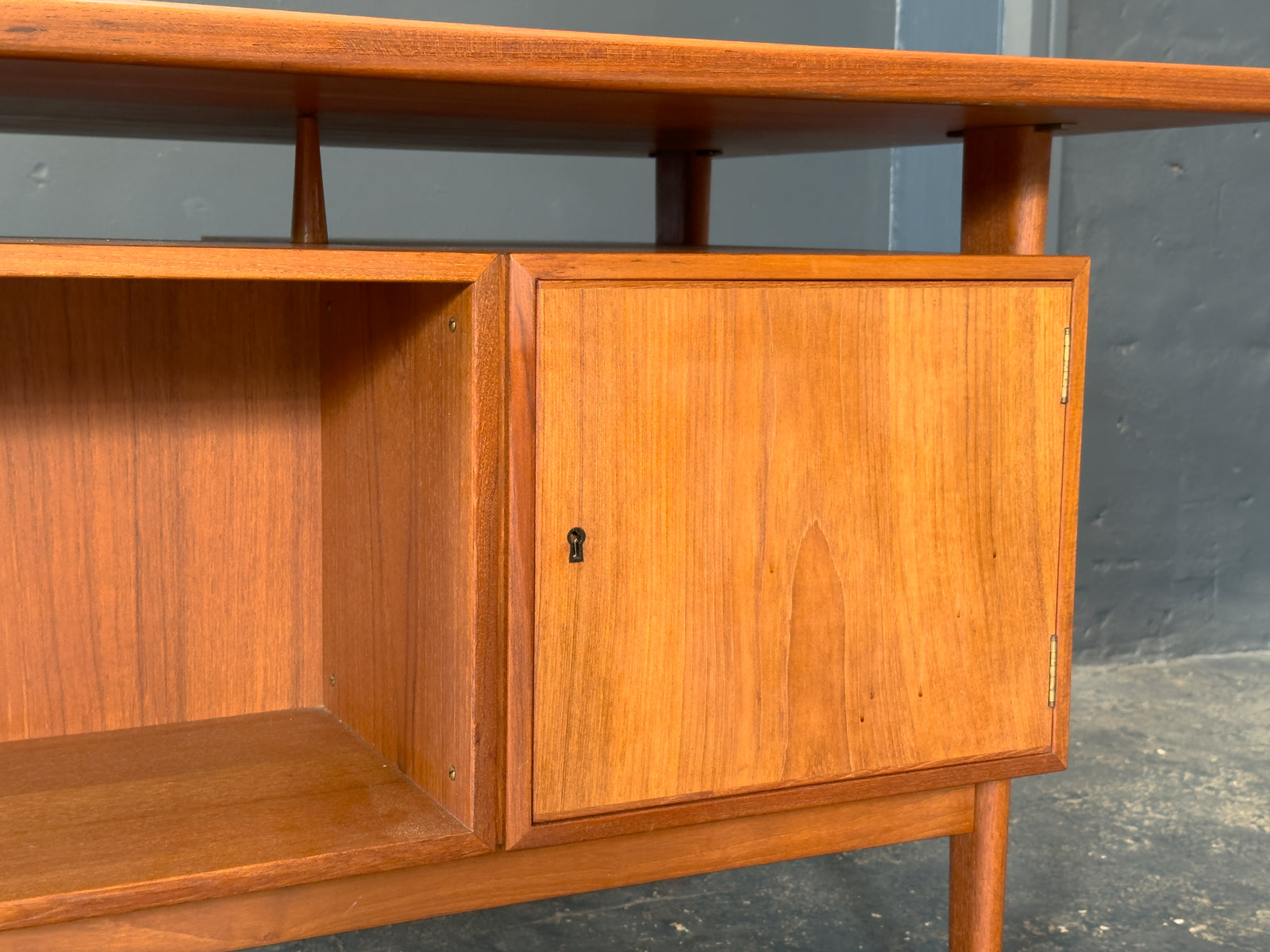 Kai Kristiansen Large Teak Desk