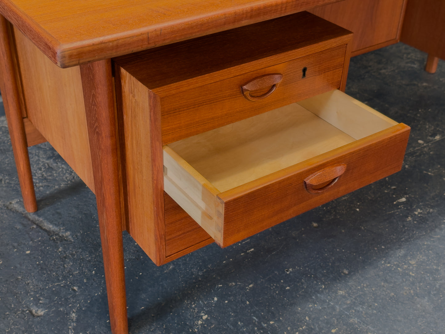 Kai Kristiansen Large Teak Desk