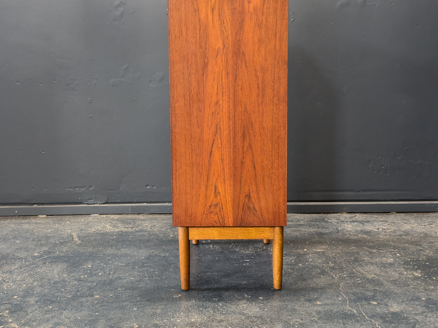 Teak Tallboy Chest of Drawers