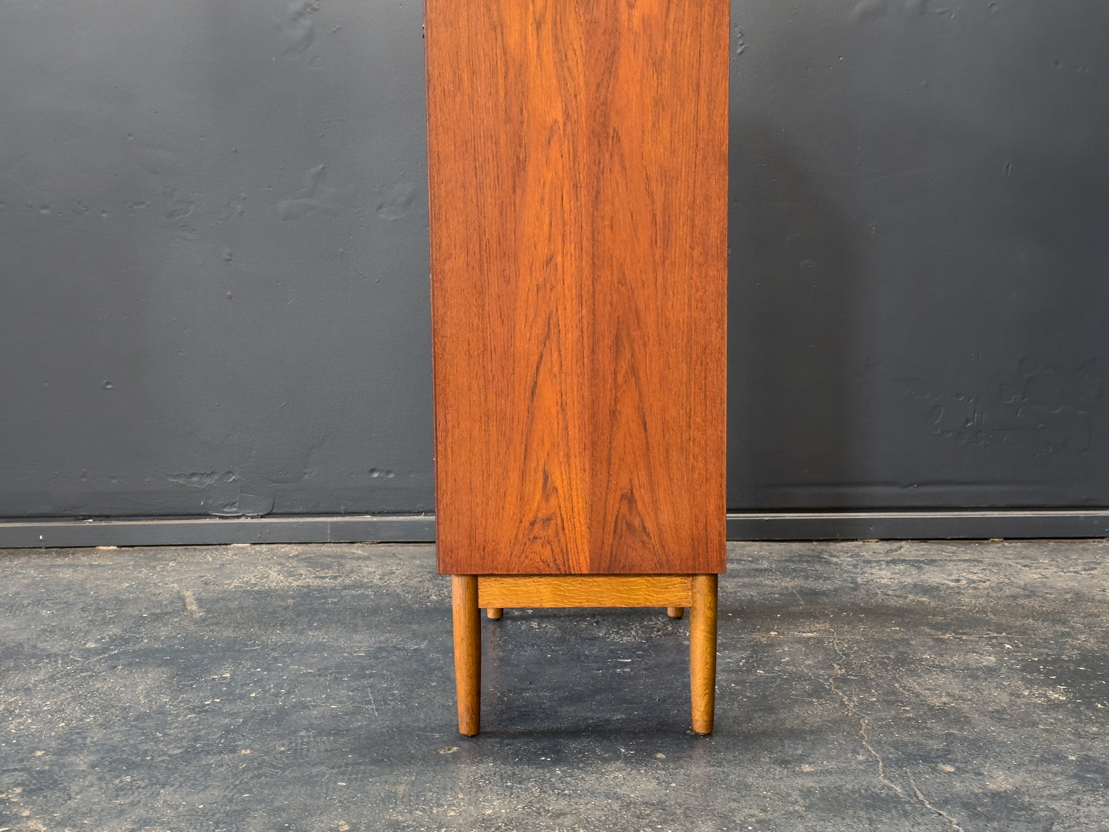 Teak Tallboy Chest of Drawers