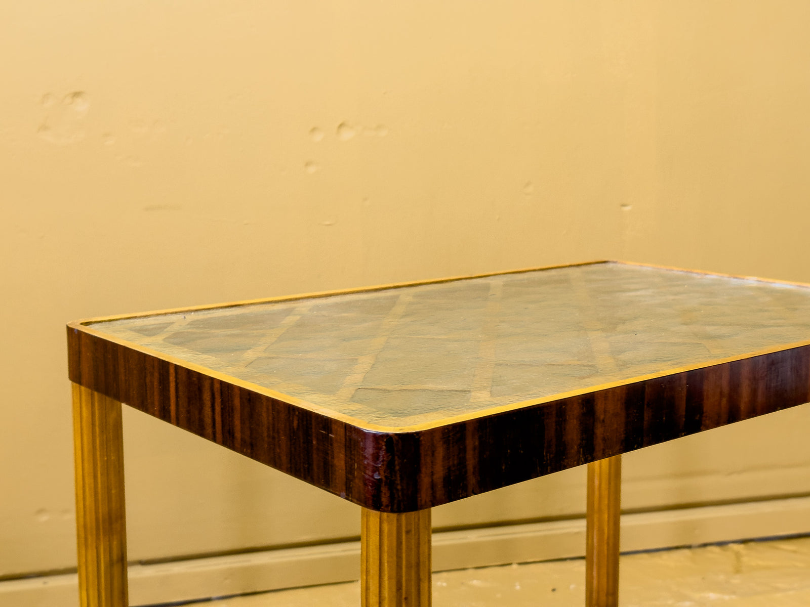 Glass-top Bar Cart
