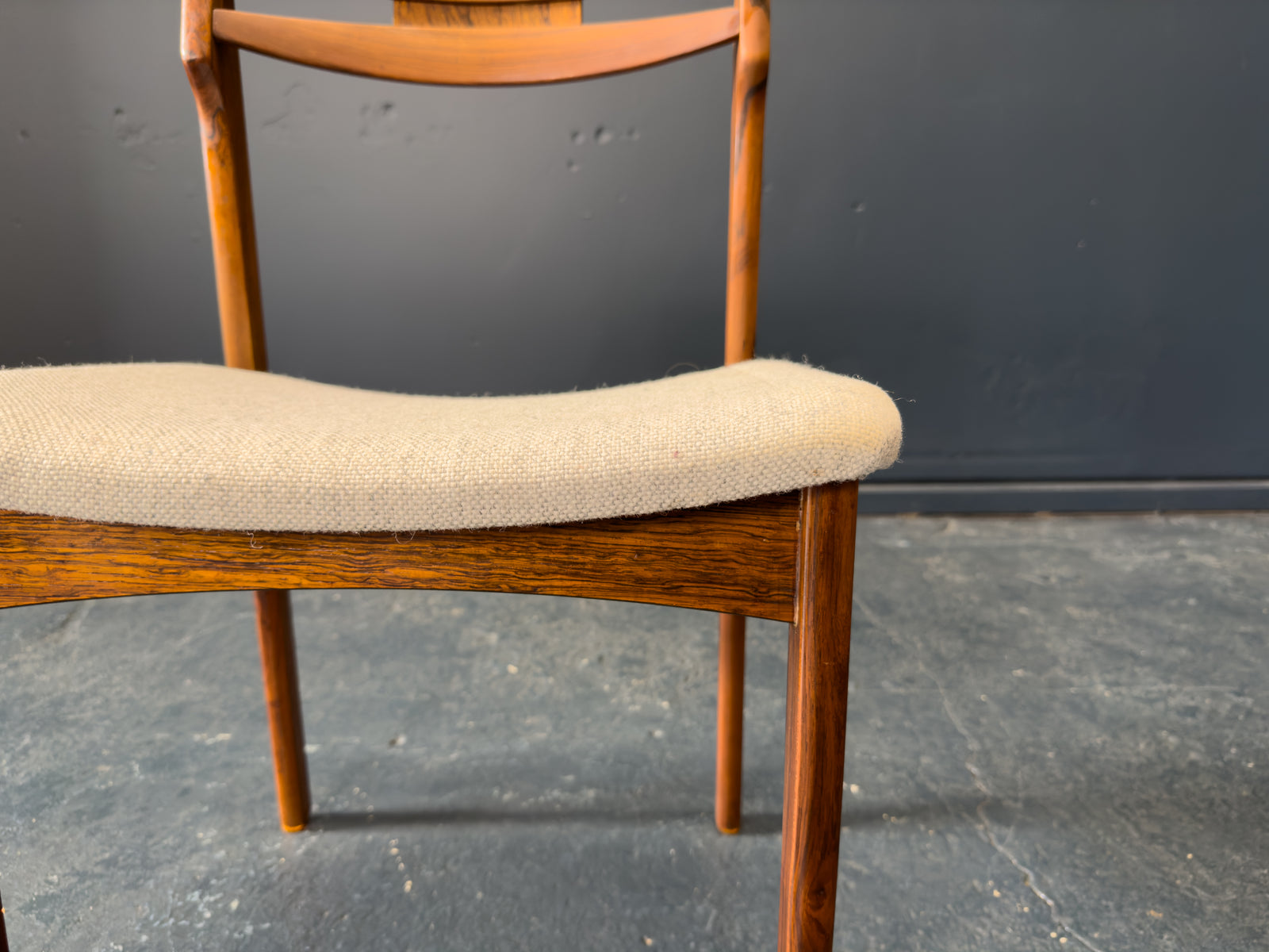 Set of 4 Rosewood Dining Chairs