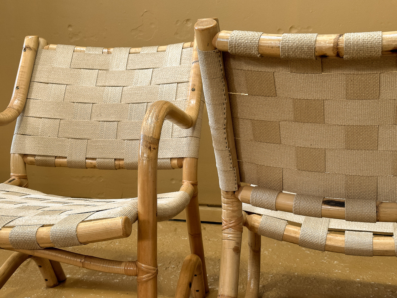 Singular Bamboo Lattice Chair