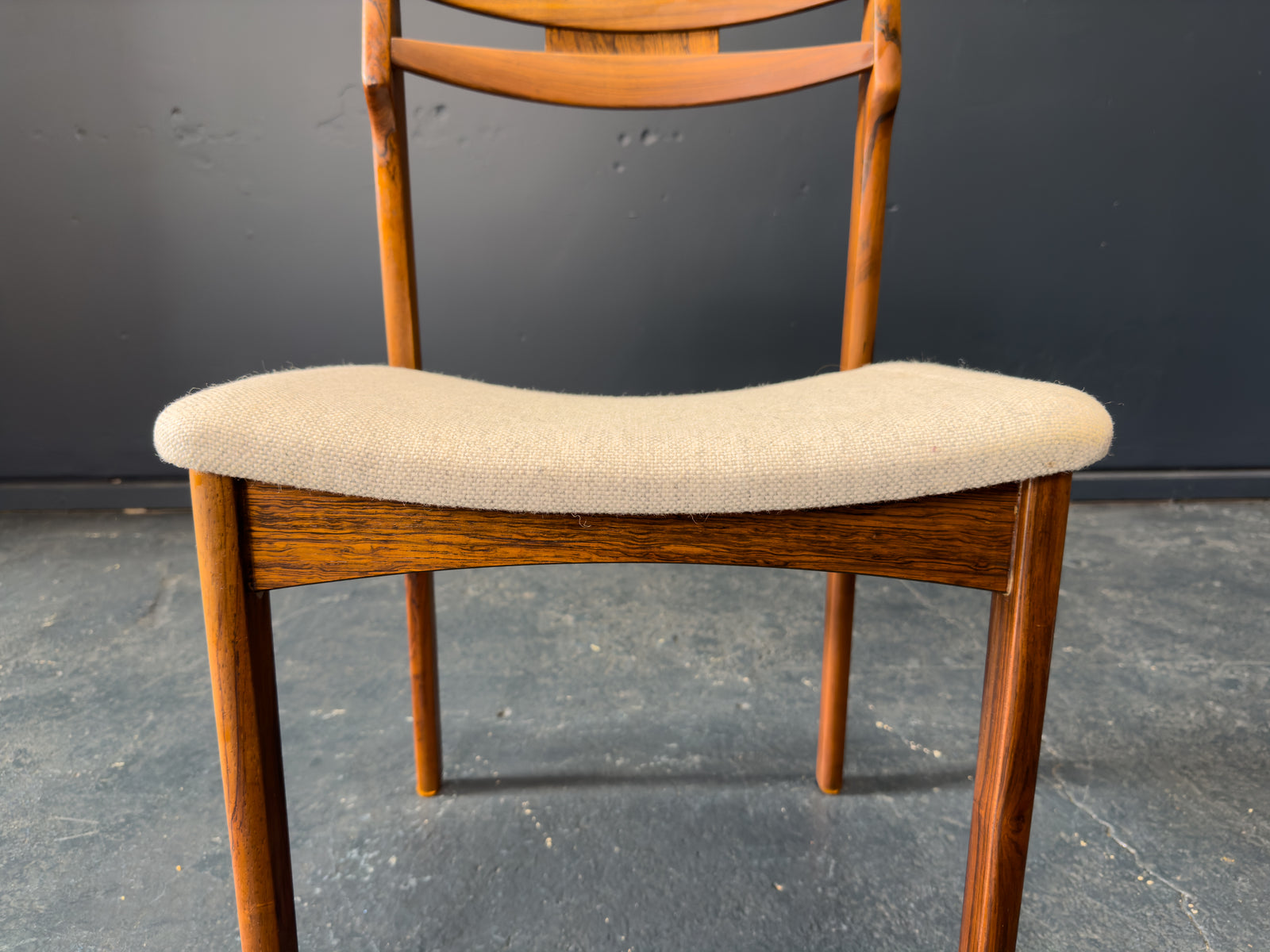 Set of 4 Rosewood Dining Chairs