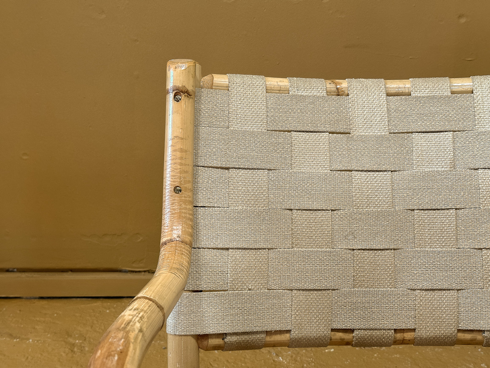 Singular Bamboo Lattice Chair