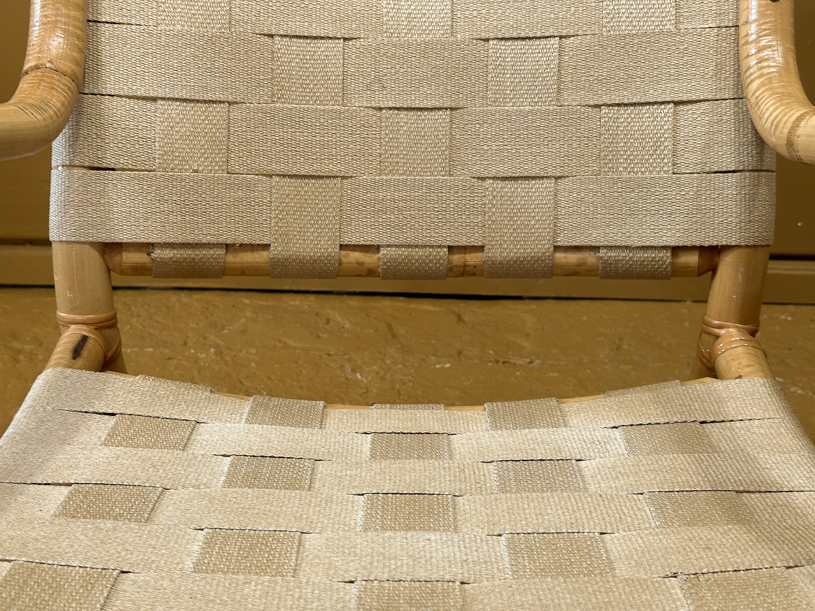 Singular Bamboo Lattice Chair