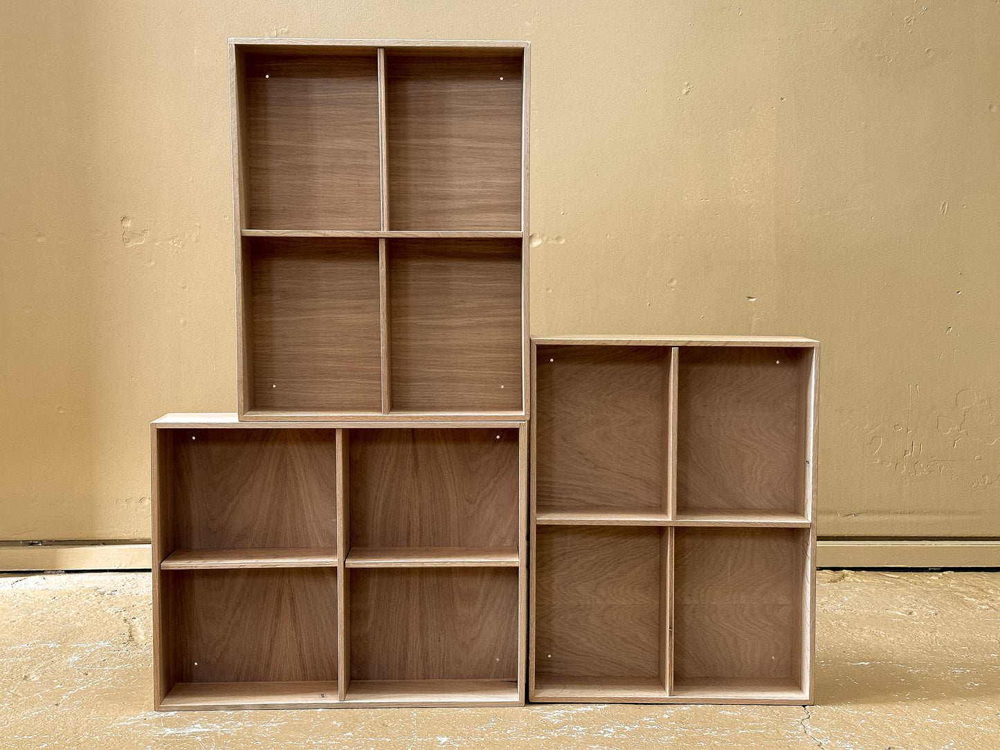 Narrow Box Shelves