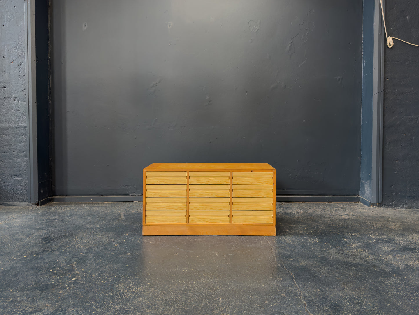 Low Pine Chest of Drawers