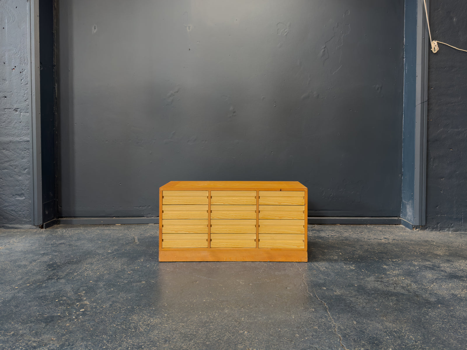 Low Pine Chest of Drawers