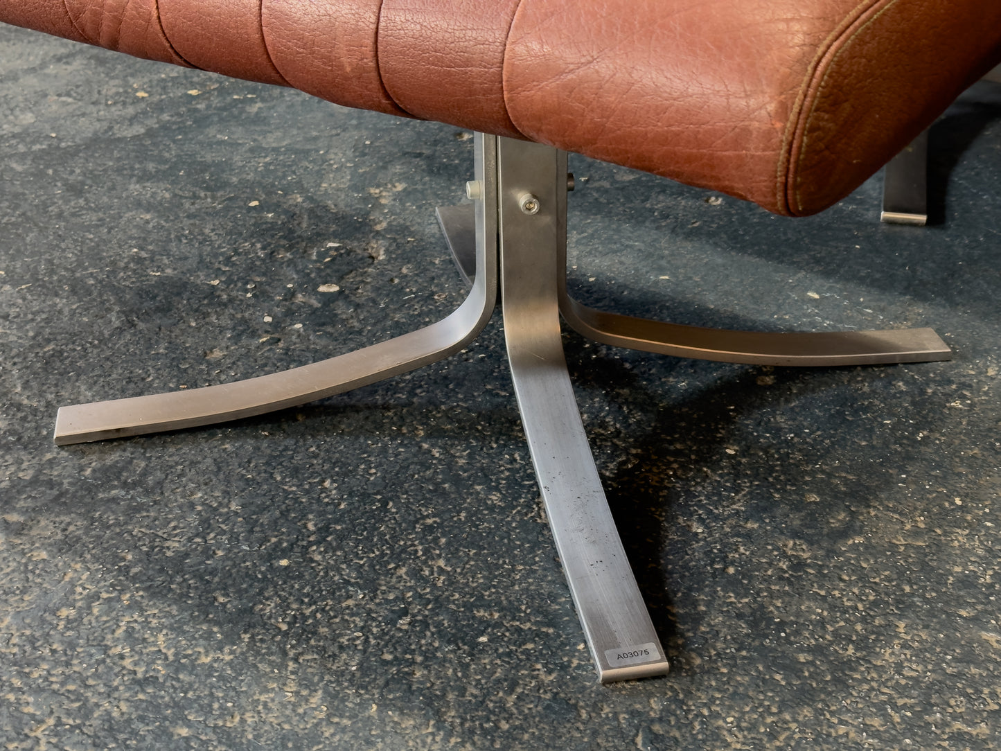 Søren Nissen and Ebbe Gehl Lounge Chair with Ottoman