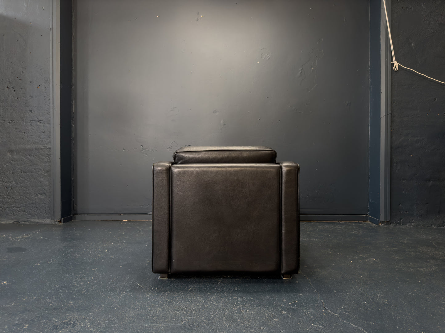 Black Leather Armchair