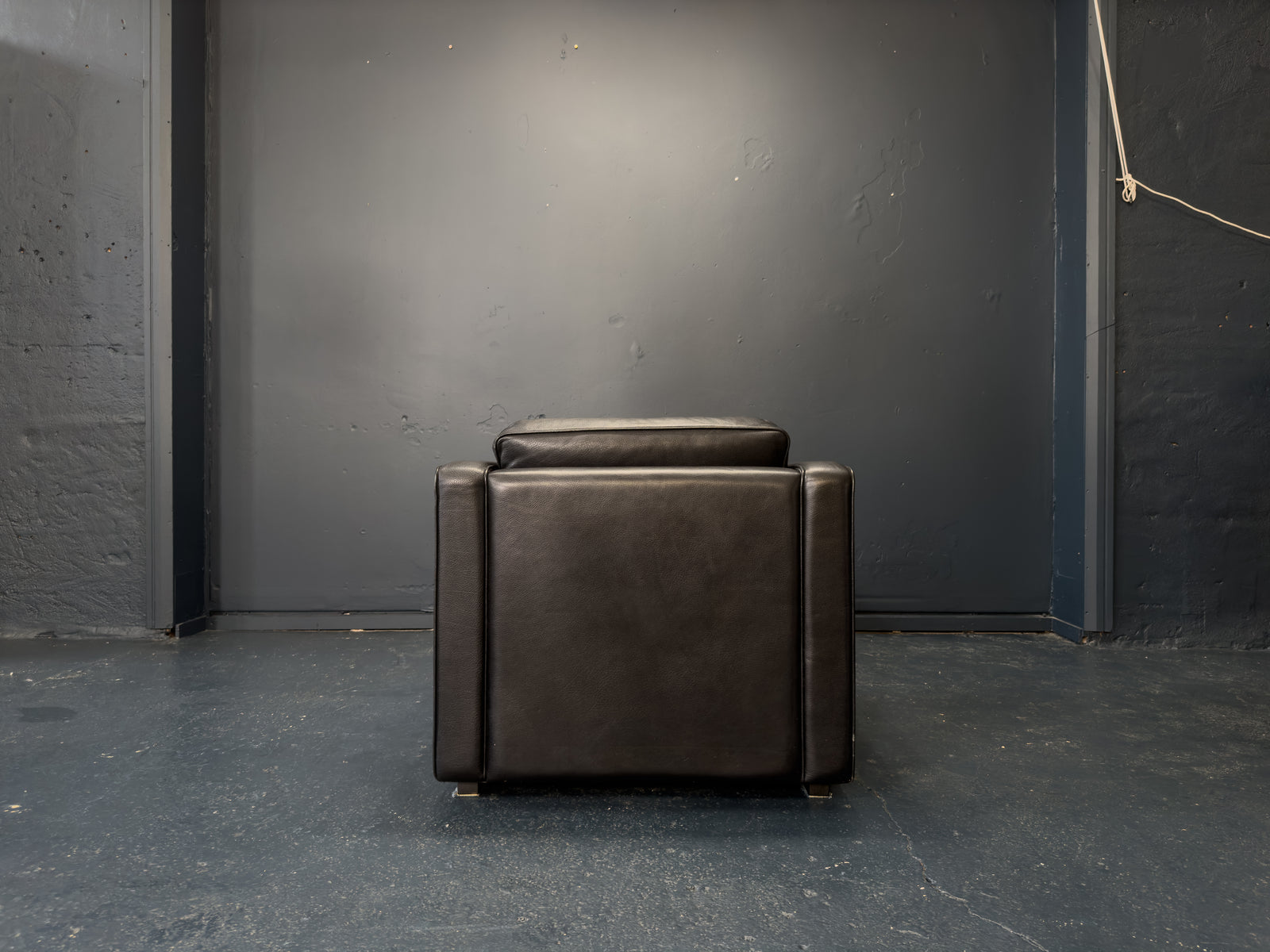 Black Leather Armchair