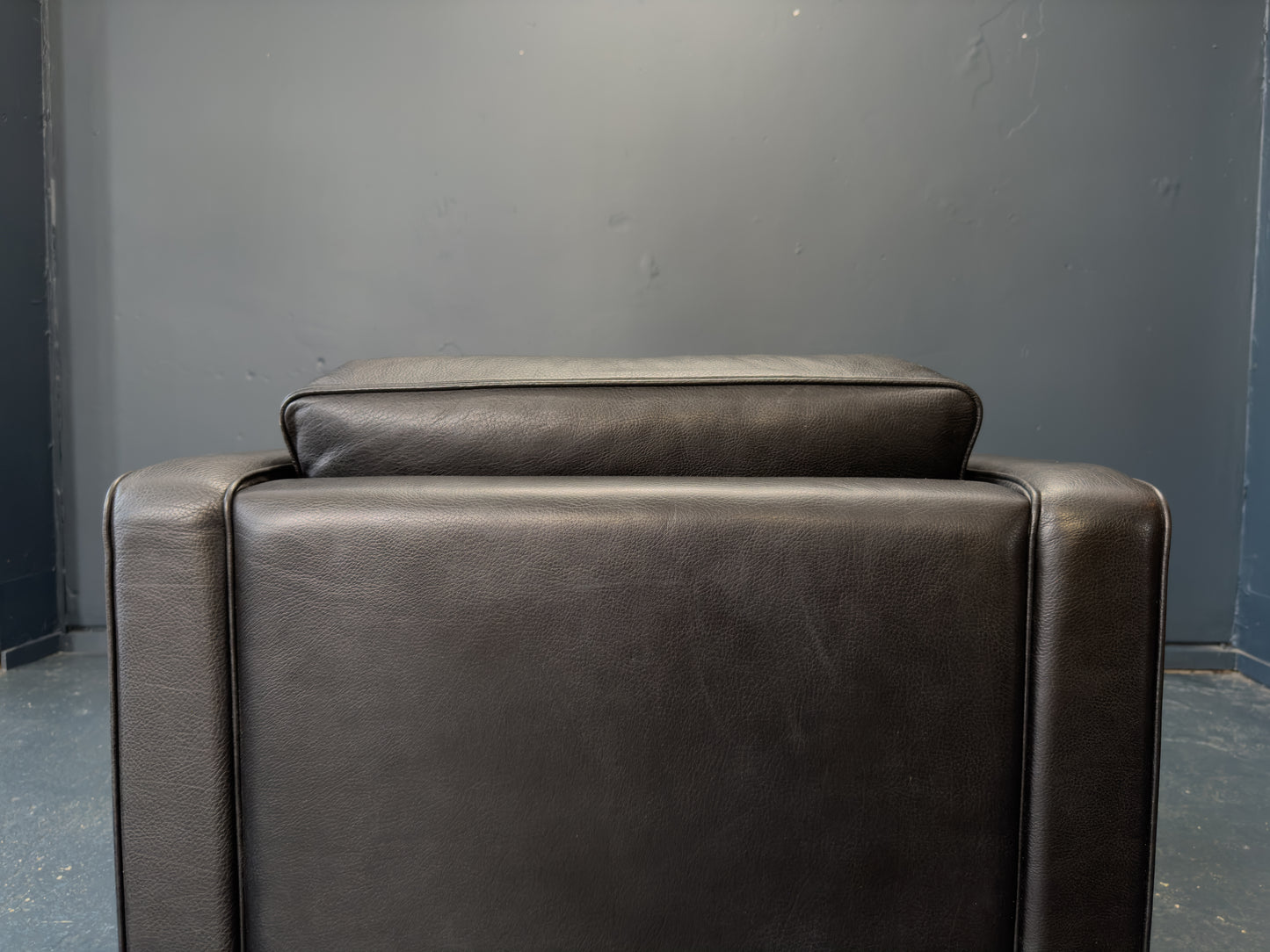 Black Leather Armchair