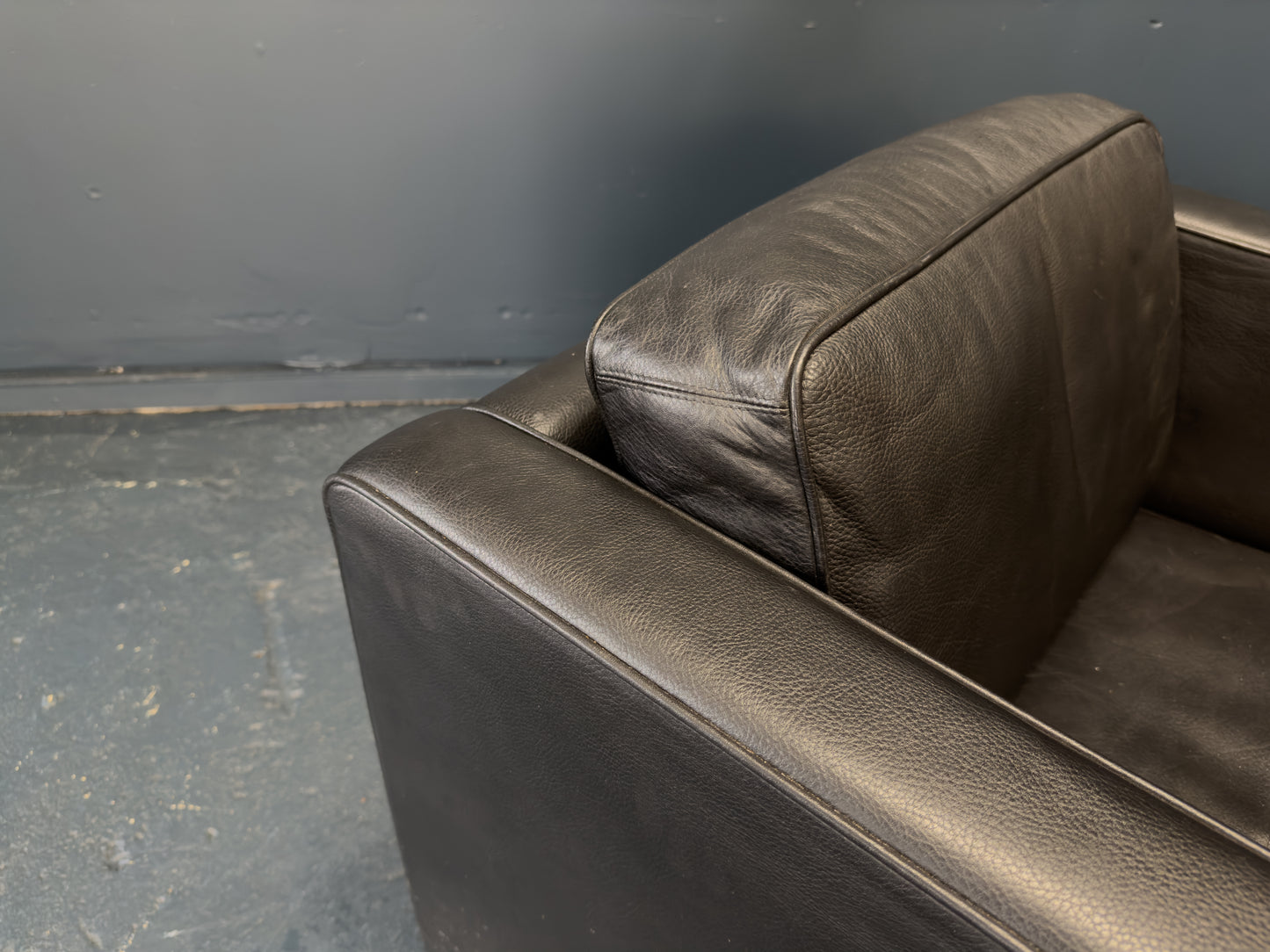 Black Leather Armchair