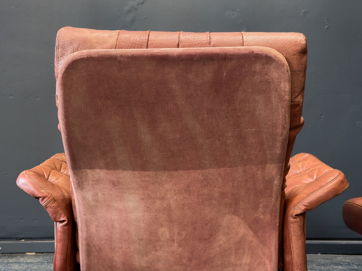Søren Nissen and Ebbe Gehl Lounge Chair with Ottoman