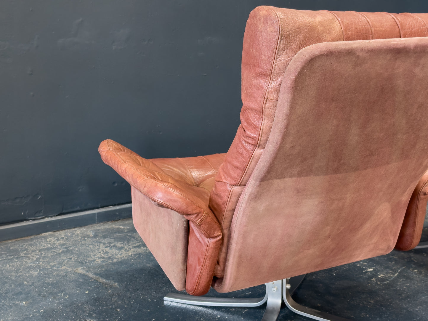Søren Nissen and Ebbe Gehl Lounge Chair with Ottoman