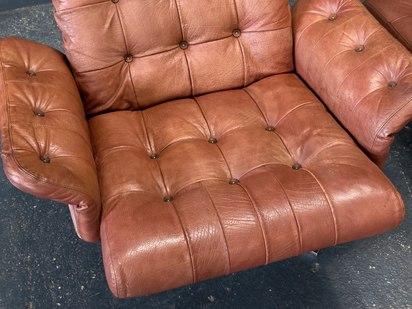 Søren Nissen and Ebbe Gehl Lounge Chair with Ottoman