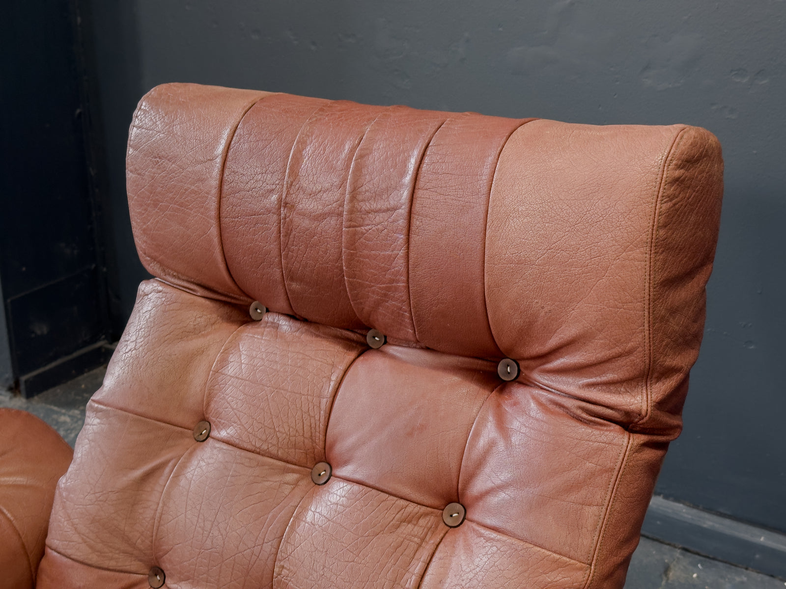 Søren Nissen and Ebbe Gehl Lounge Chair with Ottoman