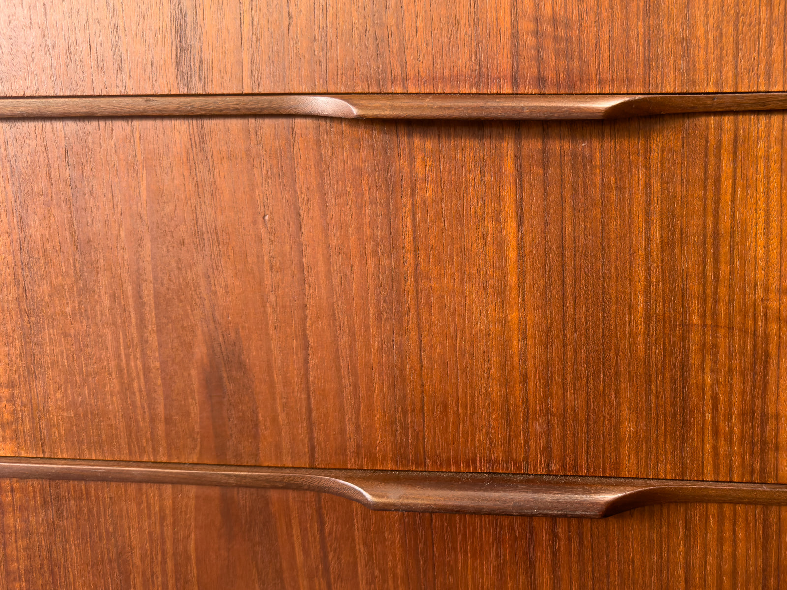 Tall Teak Chest of Drawers