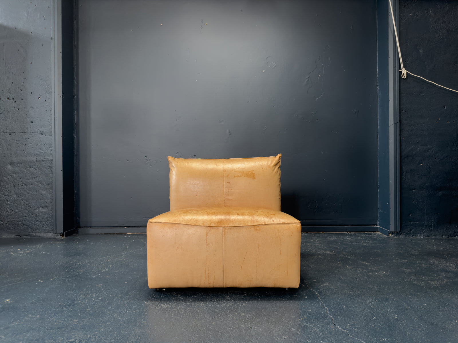 Leather Cushion Chair