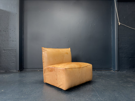Leather Cushion Chair