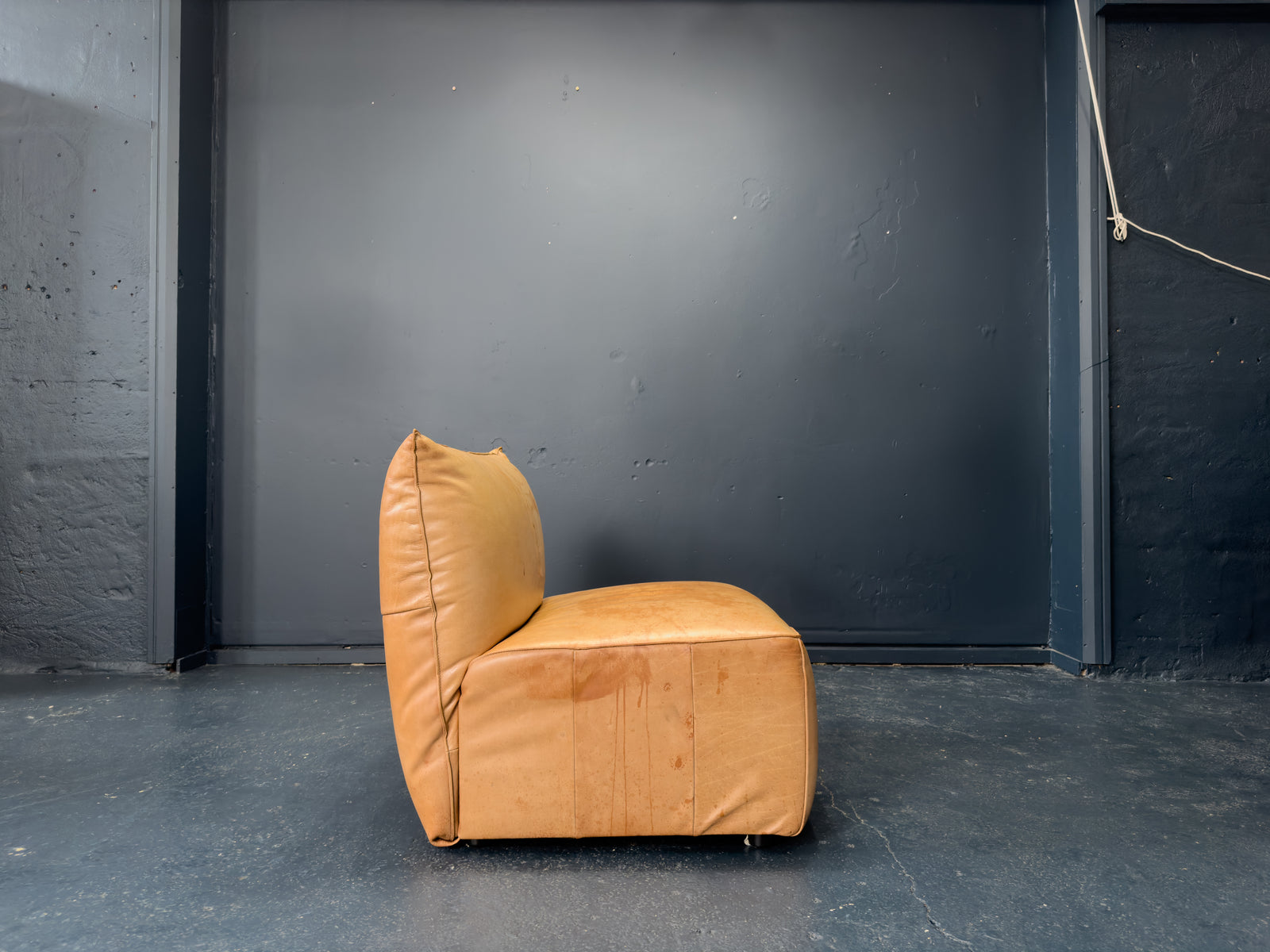 Leather Cushion Chair