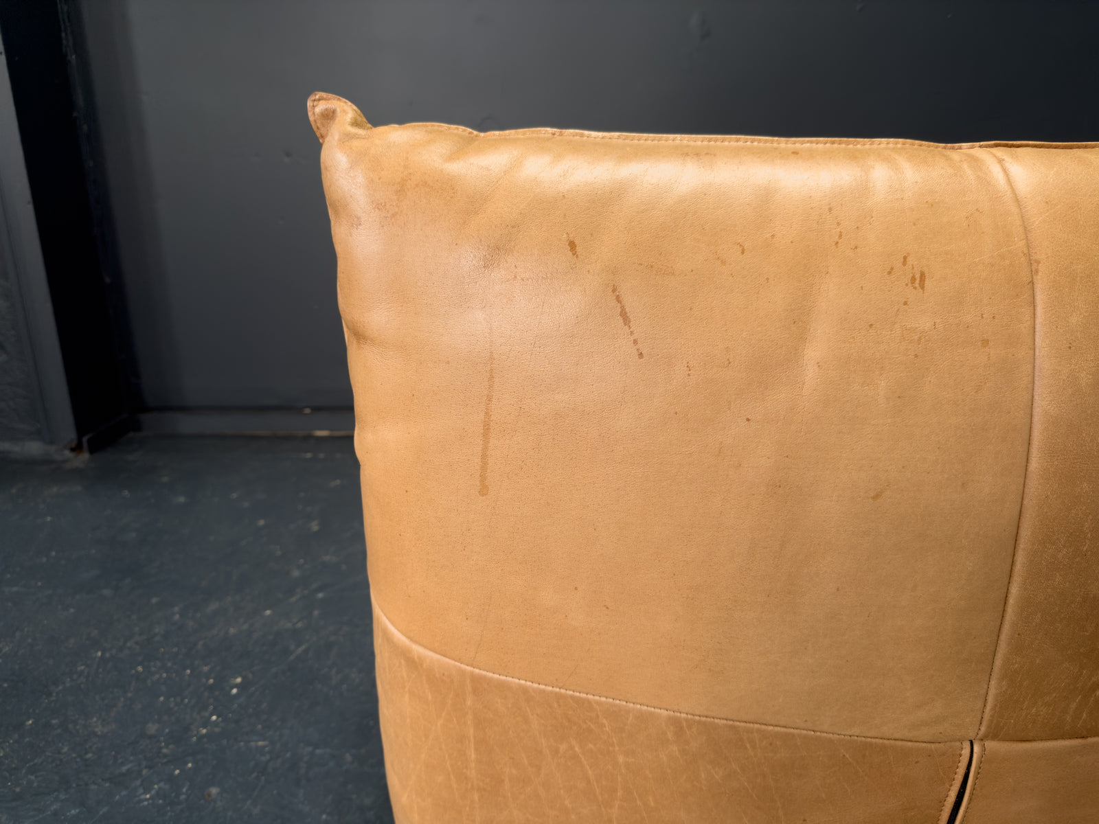 Leather Cushion Chair