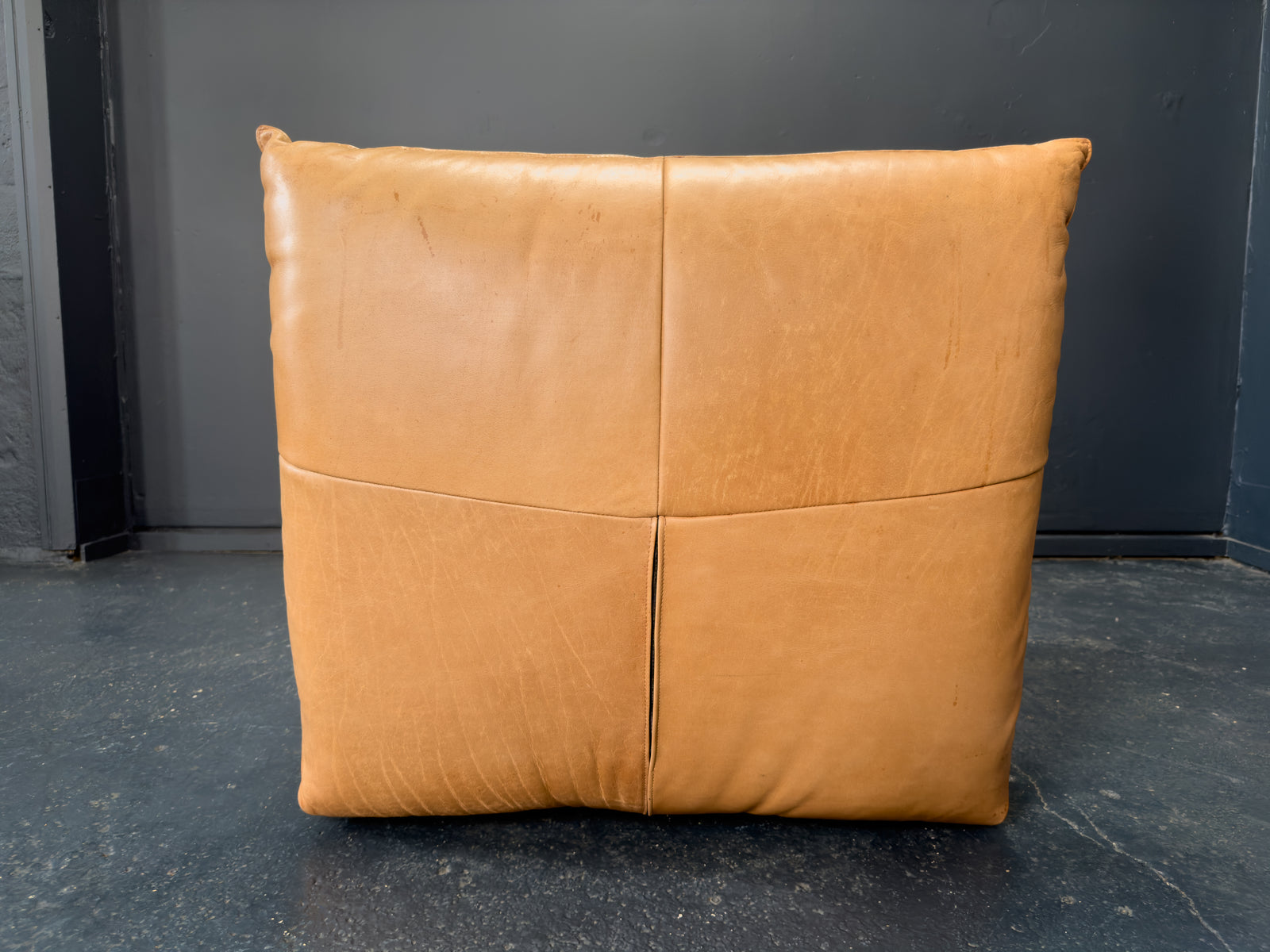 Leather Cushion Chair