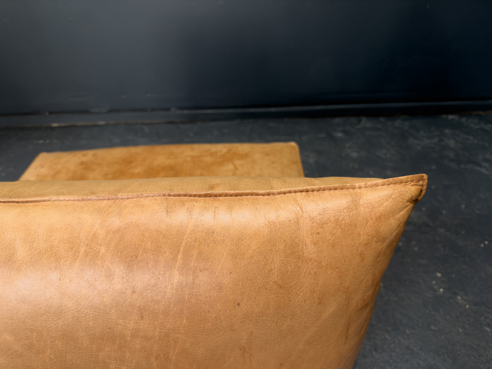Leather Cushion Chair
