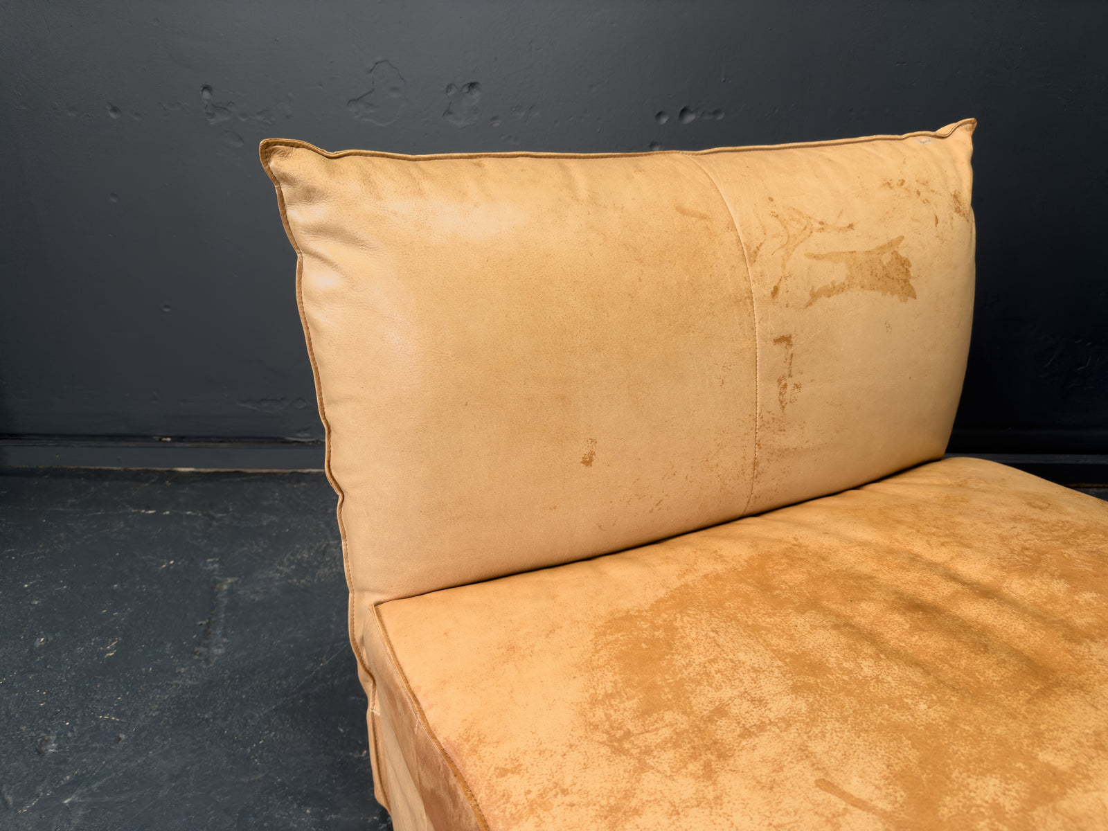 Leather Cushion Chair