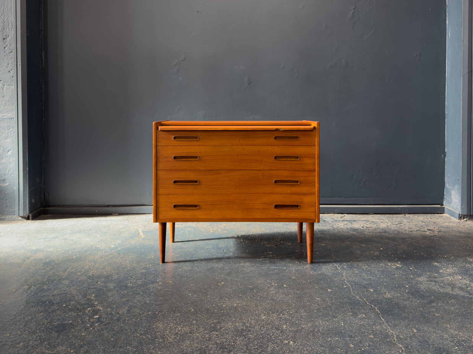 Teak Chet of Drawers with Vanity