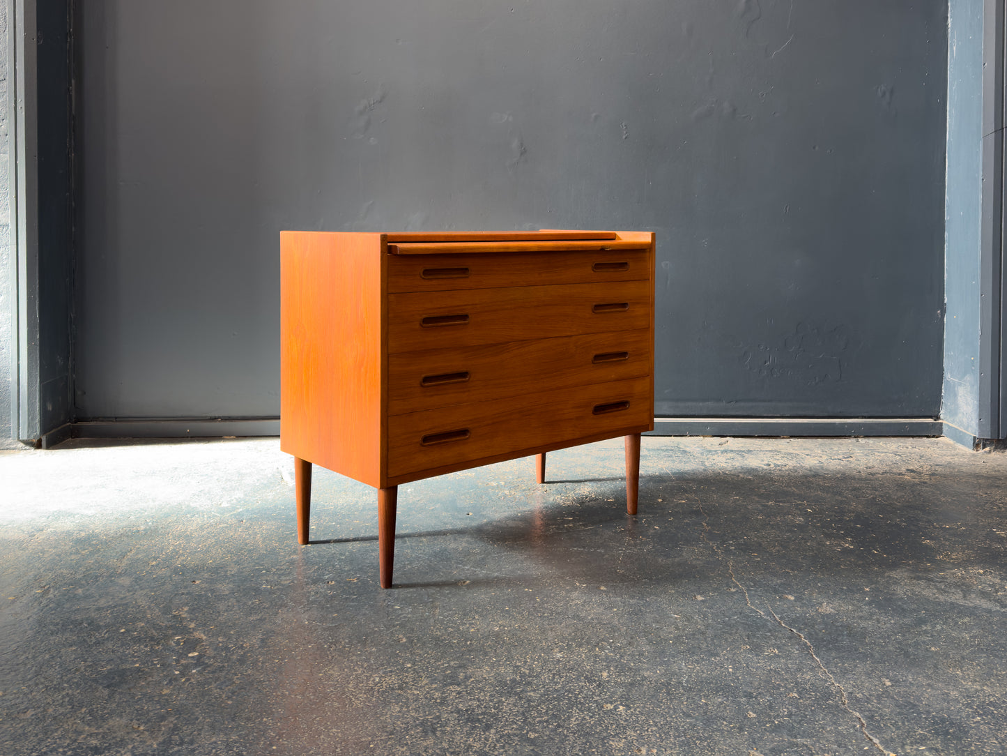 Teak Chet of Drawers with Vanity