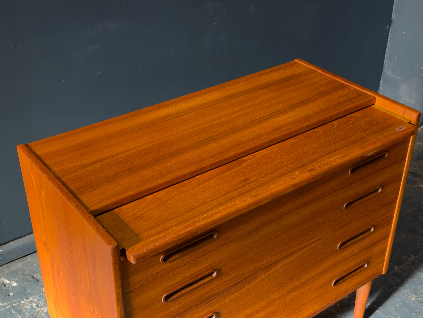 Teak Chet of Drawers with Vanity