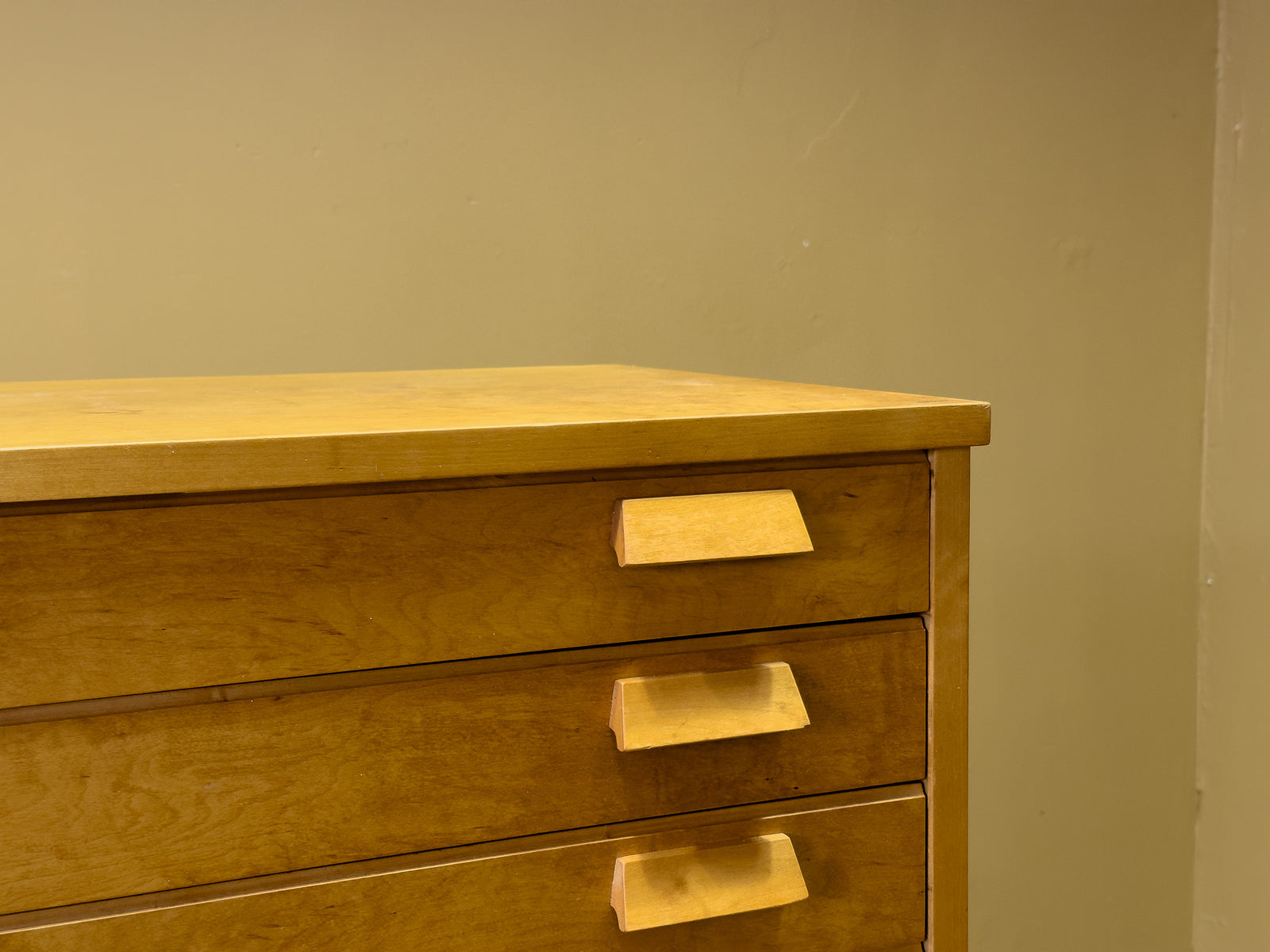 Oak Filing Cabinet