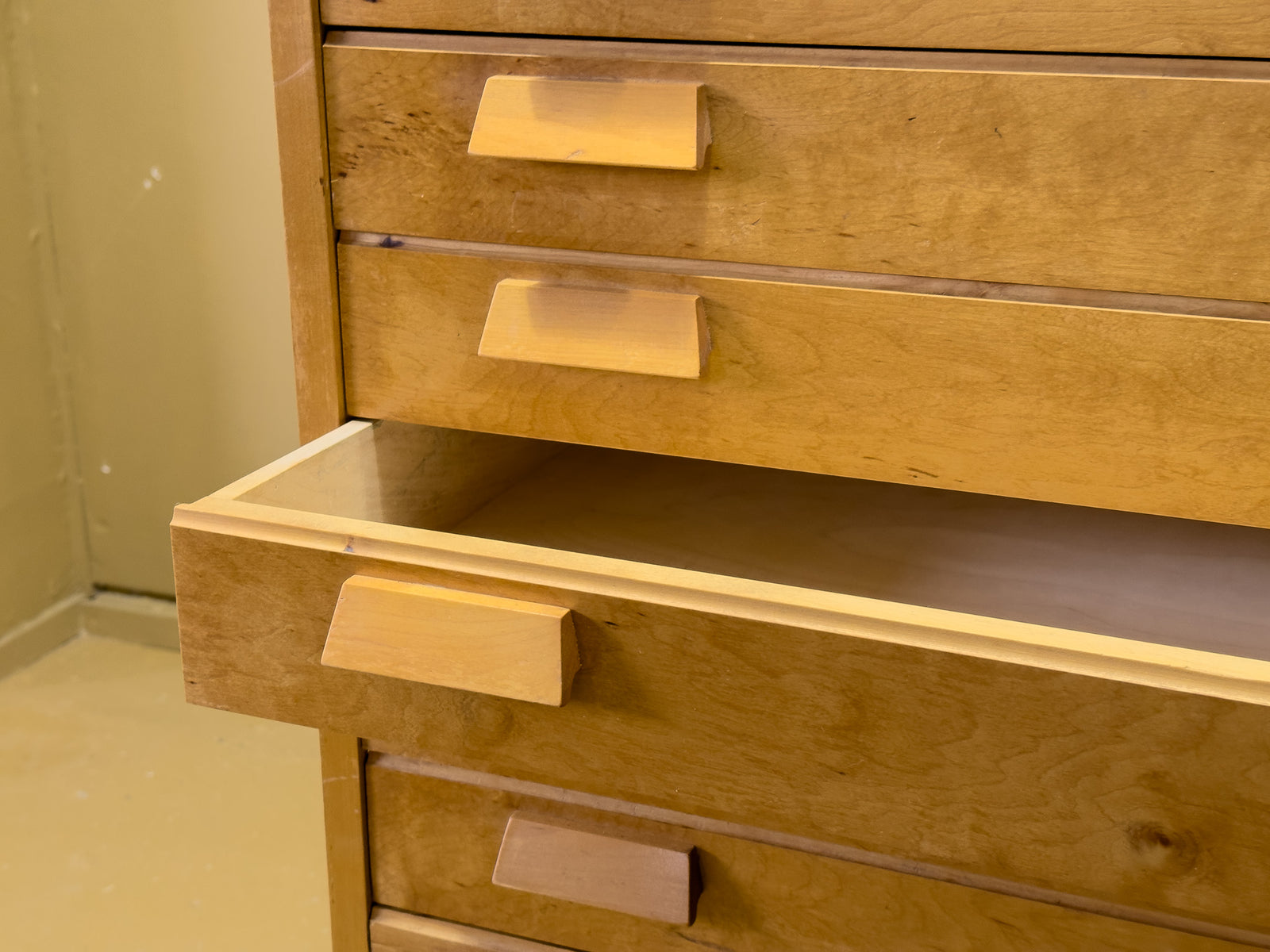 Oak Filing Cabinet