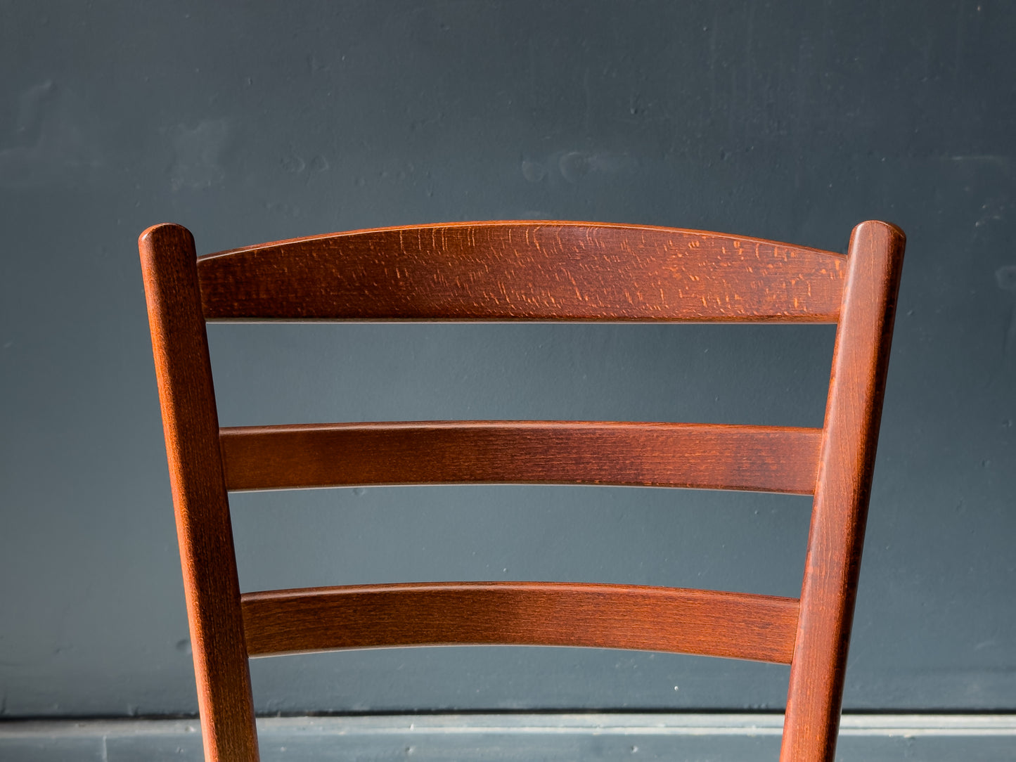 Set of 4 Green Upholstered Dining Chairs