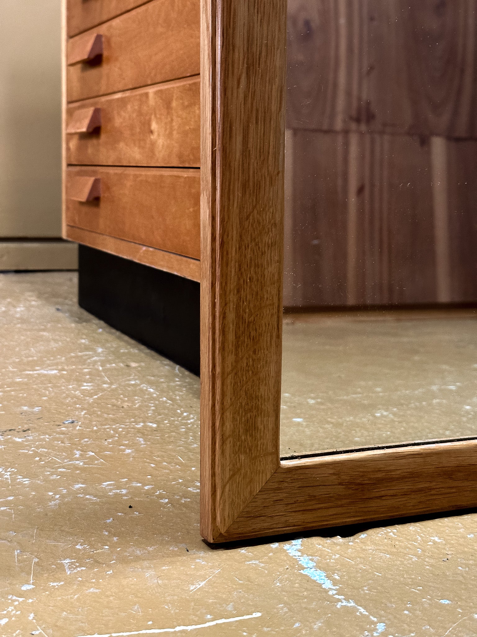 Oak Mirror