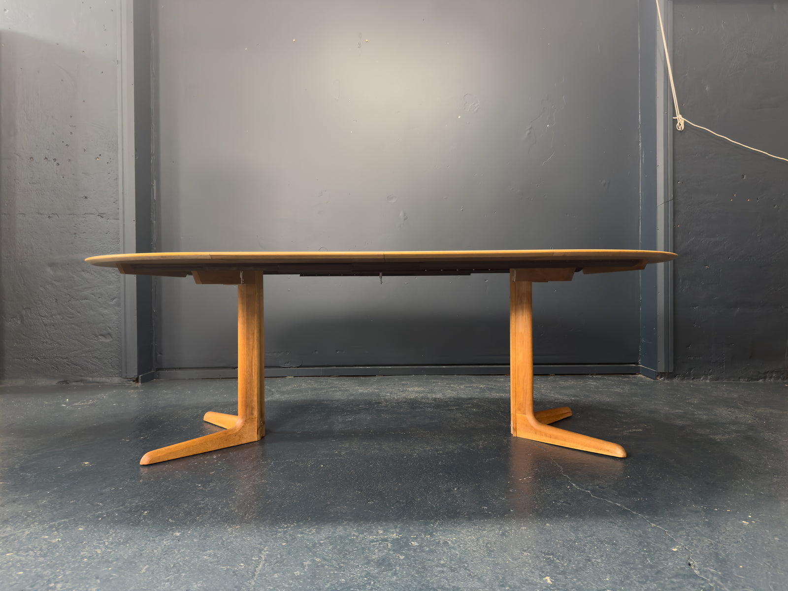 Skovby Oak Extending Table
