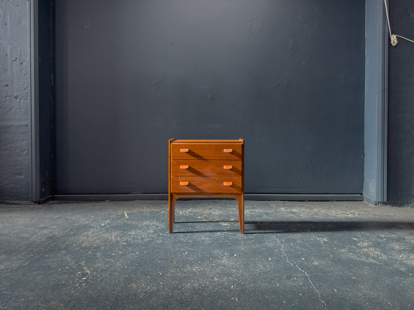 Poul M.Volther Small Teak Chest of Drawers