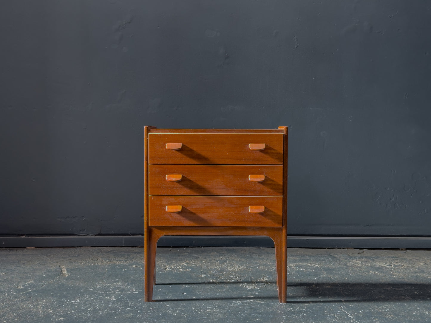Poul M.Volther Small Teak Chest of Drawers