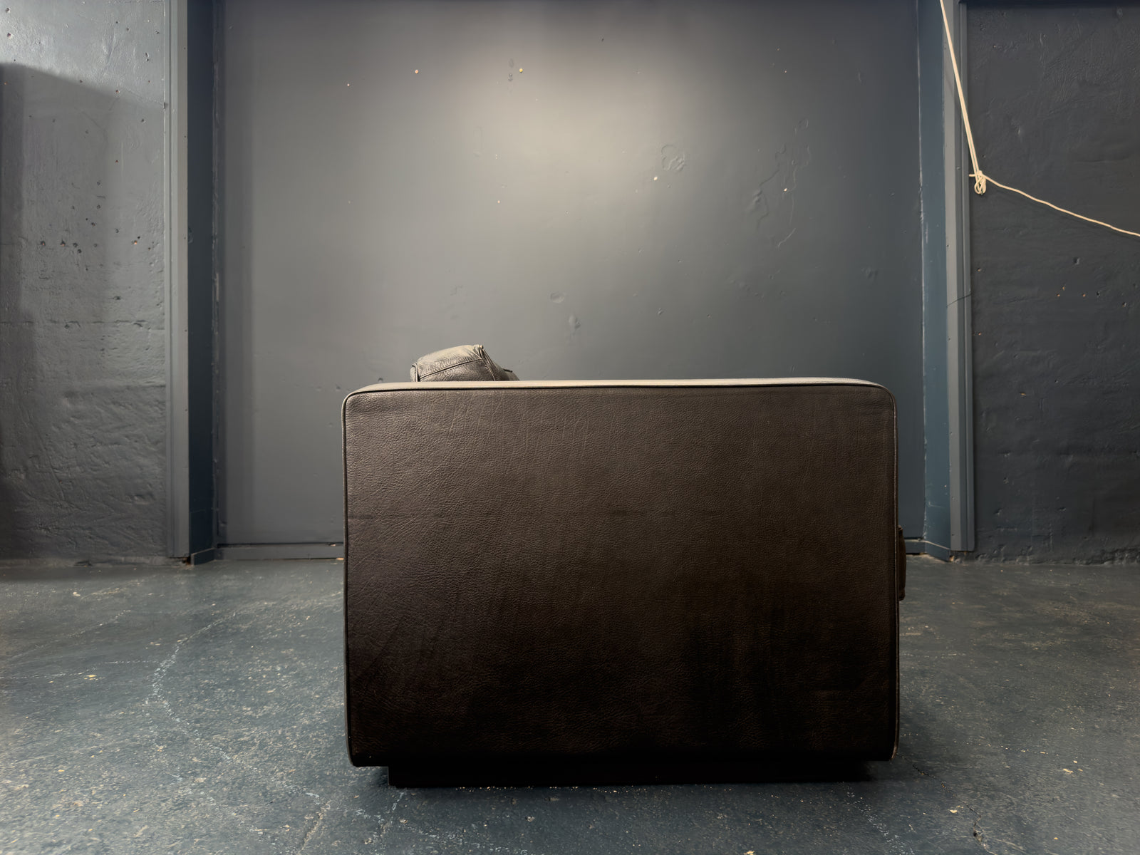Black Leather Sofa