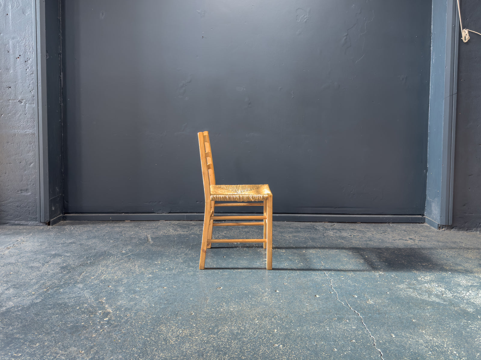 Pine and Seagrass Chair