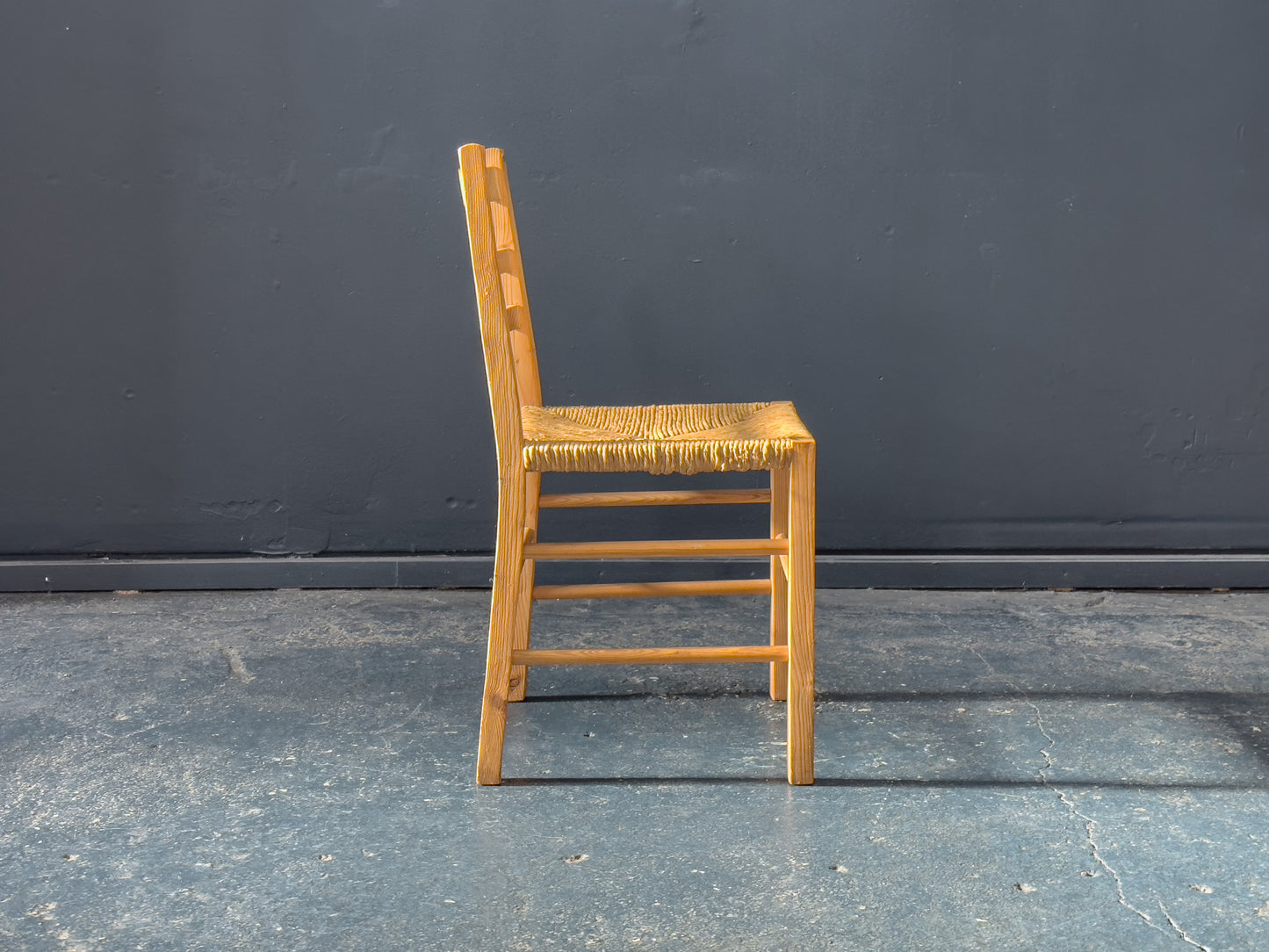 Pine and Seagrass Chair
