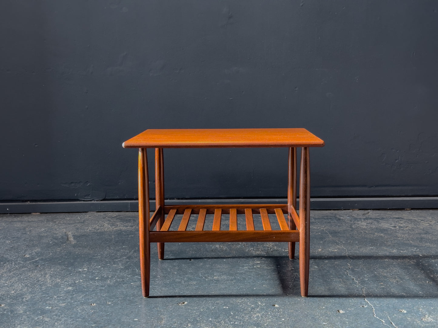 Teak Side Table by Møbelfabrik Toften