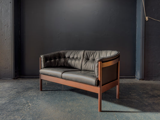 Nielaus Møbler Leather Two Seater Sofa