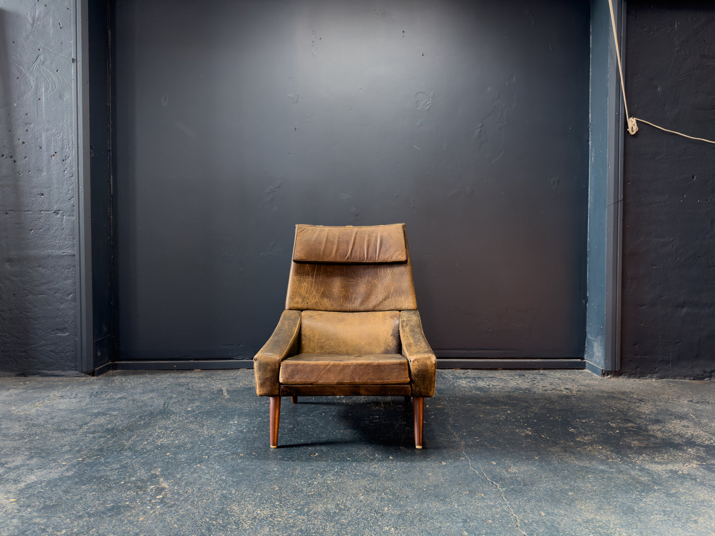 Large Leather Armchair