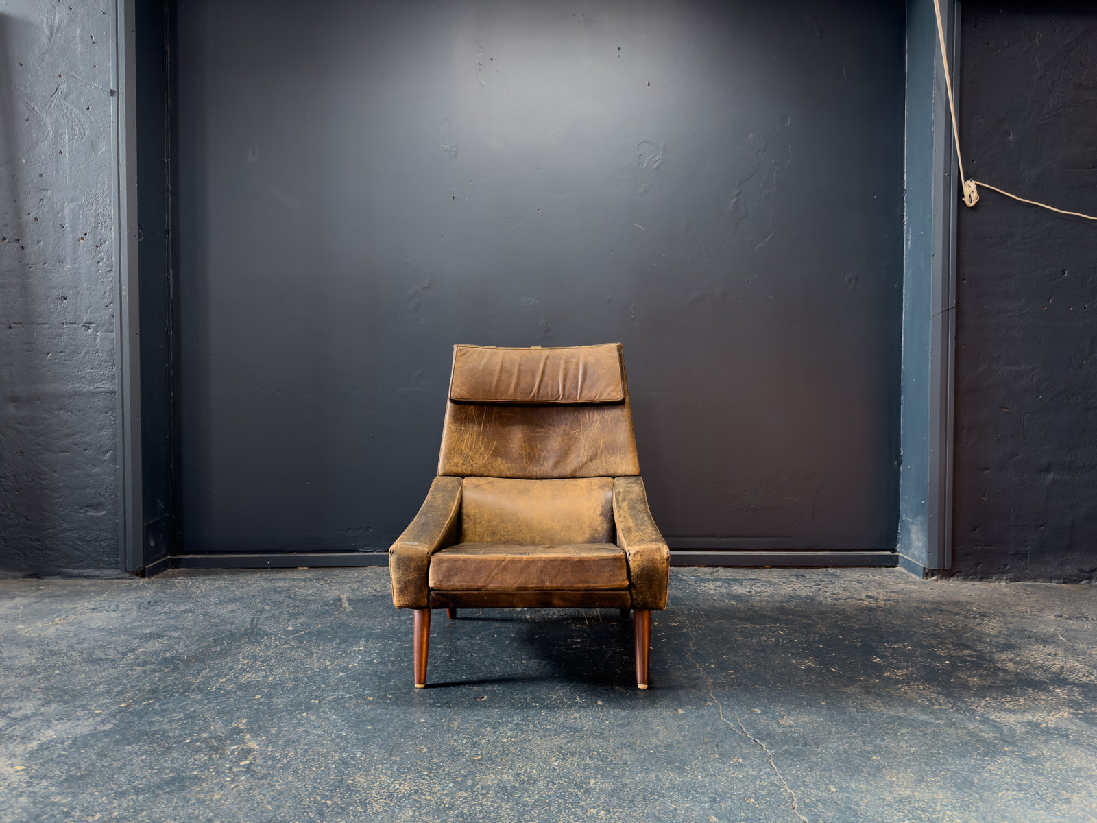 Large Leather Armchair